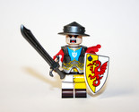 Minifigure Militia Soldier Knight Castle Red Dragon US Seller - $7.98