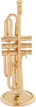 Broadway Gifts Gold Brass 3-Inch Trombone Miniature With Case - £27.05 GBP