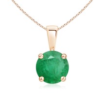 Authenticity Guarantee

1.2 Ct Natural Emerald Round Shape Pendant Necklace i... - £851.50 GBP