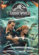 JURASSIC WORLD: Fallen Kingdom (dvd) *NEW* deleted format, dino rescue mission - £7.02 GBP