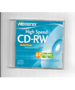 4 Memorex High Speed CD-RW 12x 700 MB 80 Min, Rewritable Discs - $7.92