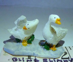 Lemax White Goose and Gander Pair of Geese Figurine - £15.03 GBP