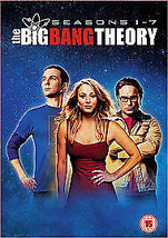 The Big Bang Theory: Seasons 1-7 DVD (2014) Johnny Galecki Cert 12 22 Discs Pre- - £14.86 GBP