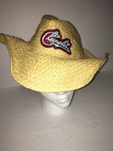 Chevrolet Gm Cowboy/Cowgirl Western Hat-One Sz Fits All-VERY RARE/UNIQUE-VINTAGE - £31.78 GBP