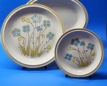 Vintage HEARTHSIDE Garden Festival HIGHLAND FLOWERS - Plates &amp; Platter S... - £30.14 GBP
