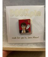 Jane Mount HP #1 | Harry Potter and the Philosopher&#39;s Stone Book Pin | NEW! - £15.53 GBP