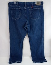 Wrangler Men&#39;s Dark Wash Bootcut Jeans Size 44x30 - $24.24