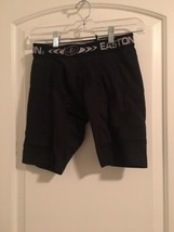  Easton Boys Black Boxer Brief Shorts Elastic Waist Size Large   - $47.52