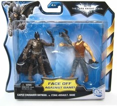 Batman The Dark Knight Rises-  Caped Crusader Batman Vs. Final Assault Bane Acti - £19.69 GBP