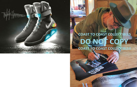 Tinker Hatfield signed autographed Nike MAG Back To The Future 8x10 photo proof - £226.40 GBP