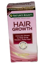 Natures Bounty Optimal Solutions Hair Growth Supplement for Women w/ Bio... - $17.77