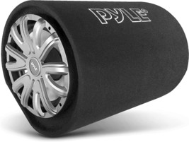 12-Inch Carpeted Subwoofer Tube Speaker - 500 Watt High Powered Car, PLTB122 - £121.15 GBP