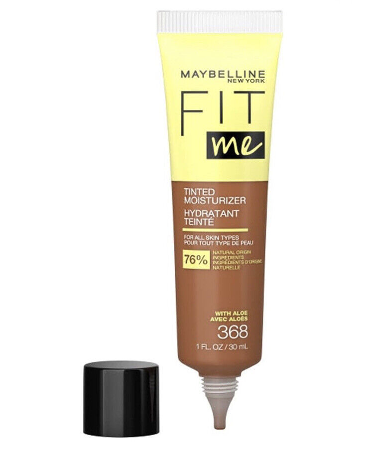Maybelline Fit Me Tinted Moisturiser All Skin Types 368 Foundation With Aloe 1oz