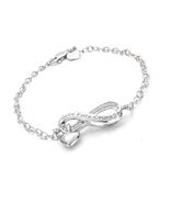 1/10 Cttw Diamond Hope Faith Courage Infinity - $292.66