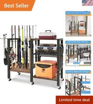 Fishing Gear, for Garage, Fishing Equipment Organizers, Fishing Pole Hol... - $69.32