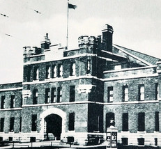 C1915 Armory Sherbrooke Quebec Photogravure Canada Military Building DWMM5 - $19.99