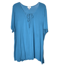 Old Navy Women&#39;s Lace Up Blouse Size XXL - £10.10 GBP