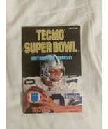 Tecmo Super Bowl Super Nintendo SNES Instruction Manual Booklet Only - £9.58 GBP