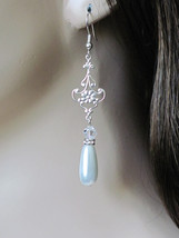 Chandelier Earrings Wedding Earrings Bridal Jewelry Bridesmaid Earrings Women Je - £15.98 GBP