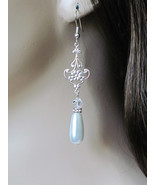 Chandelier Earrings Wedding Earrings Bridal Jewelry Bridesmaid Earrings ... - £15.73 GBP