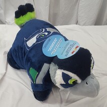 Seattle Seahawks Large 18&quot; Mascot Pillow Pet- NFL - €25,25 EUR