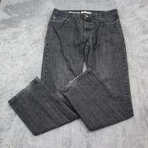 Route 66 Original Clothing Co Pants Mens 34 Black Slim Straight Leg Jeans - £20.55 GBP