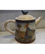Williraye Studio 1999 Watering Can Tea Pot Collectible Ceramic Tea Pot +... - $62.24