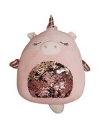14 Inch Pink Unicorn Sparkly Squishmallow New with Tags SOFT - £21.91 GBP