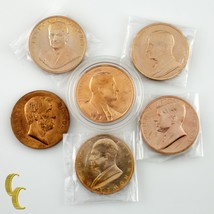 US Presidente Casa de Moneda Medallas Lincoln, Johnson, Eisenhower, Jfk ... - $37.50
