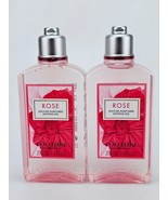 L&#39;Occitane Rose Parfumee Shower Gel 8.4 oz 250 ml Floral Lot of 2 Loccitane - €32,00 EUR