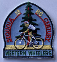 Vintage Bicycle Club Patch-Sequoia Century 1986-Western Wheelers-Race Ride Tour - £11.95 GBP