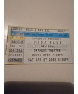 Vintage Concert Ticket 2002 Superfly Presents Vida Blue Band Portland Or... - £15.32 GBP
