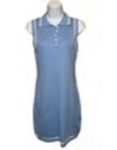 Sincerly Jules Blue Sleeveless KNIT Dress Size L NEW - $27.32