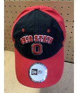 Ohio State Buckeyes OSU Cap Hat Adjustable Red NEW ERA - £11.17 GBP