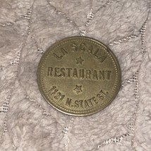 Vintage La Scala  Restaurant trade token - $2.96