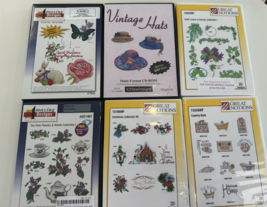 Amazing Designs / Great Notion Machine Embroidery CDs Lot of 6 - €20,33 EUR