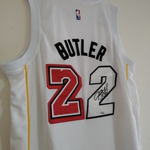 Jimmy Butler #22 Signed Autographed Miami Heat White Jersey - COA - £242.94 GBP