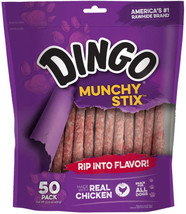 Premium Dingo Munchy Stix With Real Chicken for Puppies and Older Dogs - £16.54 GBP+