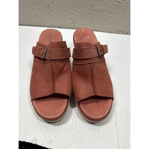 Merrell Womens Leather Slide Open Toe Clogs Sandals Heels Size 8 - $1,025.32 MXN