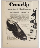 1950 Print Ad Connolly Australian Kangaroo Men's Shoes Stillwater,Minnesota - $10.21