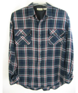 Alpine Ridge Men&#39;s Acrylic Flannel Shirt in a Roomy Size Large - £7.44 GBP