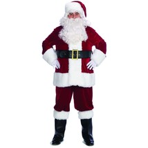 Adlt Santa Suit Velveteen Xl - £143.87 GBP
