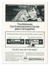 Print Ad Motorola AM/FM Multiplex Radio Stereo Vintage 1973 Advertisement - £7.57 GBP