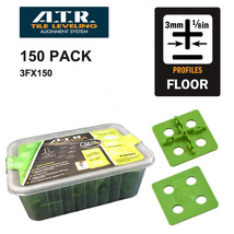 ATR Tile Leveling System 3mm FLOOR Cross Spacers - 150 - £47.37 GBP