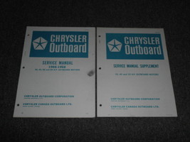 1966 67 68 69 70 71 72 Chrysler 35 45 50 55HP Service Shop Repair Manual Set OEM - £40.13 GBP