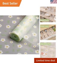 Customizable Non-Slip Shelf Liner for Kitchen Cabinets - Easy Install 36... - $74.99