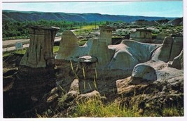 Postcard Hoodoos Badlands Drumheller Alberta - $2.13