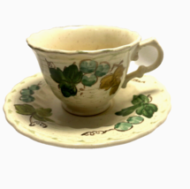 Teacup &amp; Saucer Poppytrail By Metlox California Ivy Vines Vintage Dinnerware Vtg - £10.12 GBP