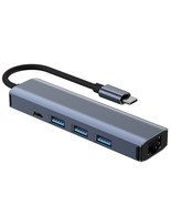 OMNIBARPLUS USB C Hub, 4-in-1 Multiport Adapter with 4K HDMI, 100W PD Ch... - $89.99 CAD