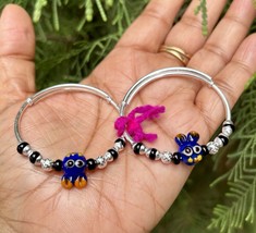 Brazalete de protección contra mal de ojo plateado 2 piezas 999 Nazariya... - £33.29 GBP